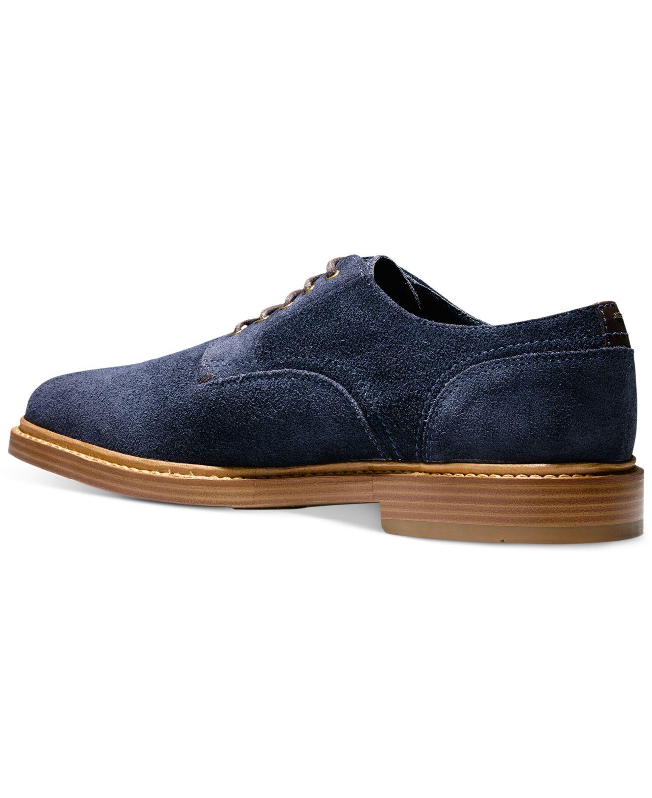 cole haan blue suede